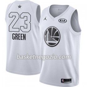Canotte Uomo Golden State Warriors Draymond Green 23 2018 All Star Jordan Brand Bianco Swingman
